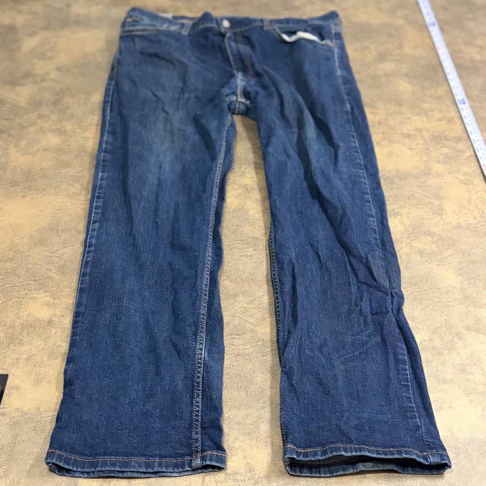 Levi's 559 Relaxed Straight Jeans Mens 40x32 Blue Denim Pants 6543